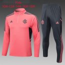 Ninos Sudadera De Training Internacional 2022/2023 Rosa Gris