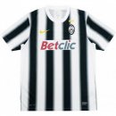 Primera Equipación Tailandia Camiseta Juventus Retro 2011 2012 Negro Blanco