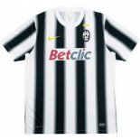 Primera Equipación Tailandia Camiseta Juventus Retro 2011 2012 Negro Blanco