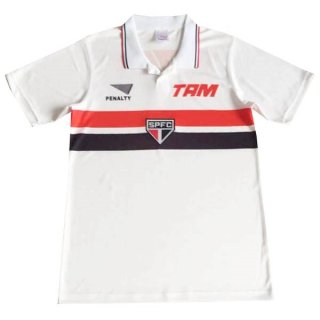 Primera Equipación Tailandia Camiseta São Paulo PENALTY Retro 1994 Blanco