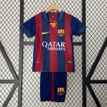 Camiseta Barcelona Primera Equipación Retro Niño 2014 2015