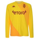 Tailandia Camiseta AS Monaco Portero 2021/2022 Amarillo