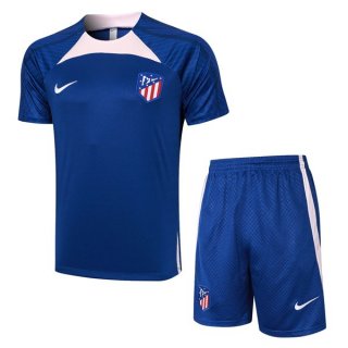 Camiseta Entrenamiento Atletico Madrid Conjunto Completo 2024 Azul