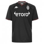 Segunda Equipación Camiseta AS Monaco 2021/2022 Negro