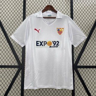 Tailandia Camiseta Sevilla Primera Equipación Retro 1987-1990