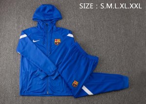 Chandal Con Capucha Barcelona 2022 Azul