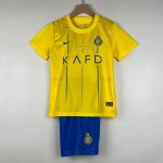 Camiseta Al-Nassr FC Primera Equipación Niño 2023/2024 Camiseta Al-Nassr FC Primera Equipación Niño 2023/2024