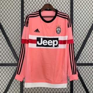 Tailandia Camiseta Juventus Segunda Equipación ML Retro 2015 2016