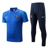 Polo PSG Conjunto Completo 2022/2023 Azul