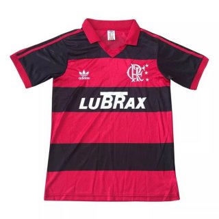 Primera Equipación Tailandia Camiseta Flamengo Retro 1990 Rojo