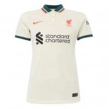 Segunda Equipación Camiseta Liverpool Mujer 2021/2022