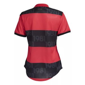 Primera Equipación Camiseta Flamengo Mujer 2021/2022 Rojo Negro