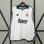 Tailandia Camiseta Real Madrid Primera Equipación Retro ML 2000 2001