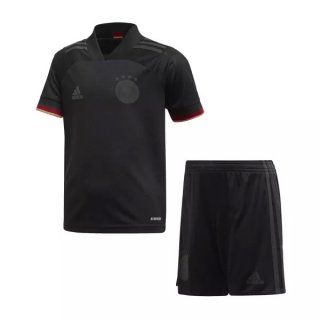 Segunda Equipación Camiseta Alemania Niño 2021 Negro