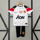 Camiseta Manchester United Segunda Equipación Niño Retro 2010 2011