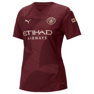 Camiseta Manchester City Tercera Equipación Mujer 2024/2025