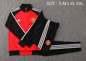 Chandal Manchester United 2022 Rojo Negro