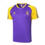 Camiseta Entrenamiento Real Madrid 2024/2025 Purpura Amarillo