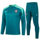 Sudadera De Training Portugal 2024/2025 Verde 3