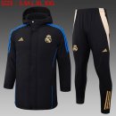 Abrigo Real Madrid Conjunto Completo 2024/2025 Negro