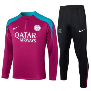 Sudadera De Training PSG 2024/2025 Purpura Rojo 3