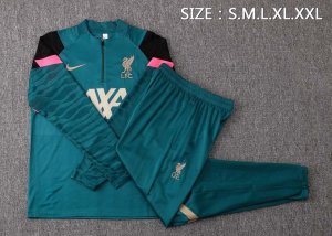 Sudadera De Training Liverpool 2022 Verde Negro