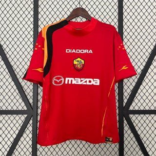 Tailandia Camiseta AS Roma Primera Equipación Retro 2004 2005