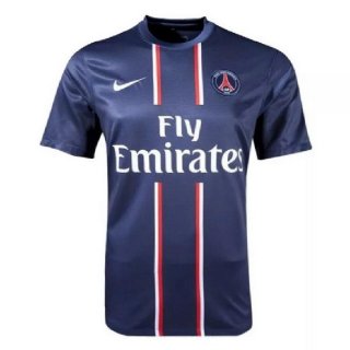 Primera Equipación Tailandia Camiseta Paris Saint Germain Retro 2012 2013 Azul