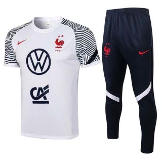 Camiseta Entrenamiento Francia Ensemble Complet 2022 Blanco