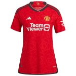 Camiseta Manchester United Primera Equipación Mujer 2023/2024 Camiseta Manchester United Primera Equipación Mujer 2023/2024