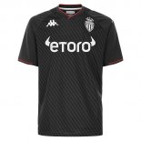 Segunda Equipación Tailandia Camiseta AS Monaco 2021/2022 Negro