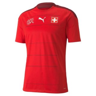 Primera Equipación Tailandia Camiseta Suiza 2020 Rojo