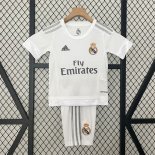 Camiseta Real Madrid Primera Equipación Retro Niño 2015 2016