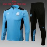 Niño Sudadera De Training Marsella 2022 Azul Negro