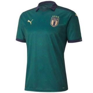 Tercera Equipación Camiseta Italia Mujer 2020 Verde