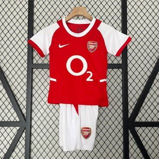 Camiseta Arsenal Primera Equipación Retro Niño 2002 2004