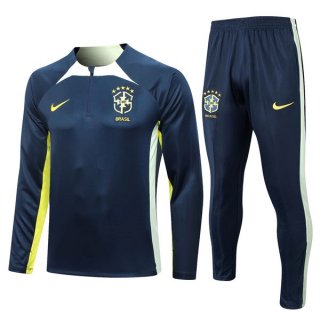 Sudadera De Training Brasil 2023/2024 Azul