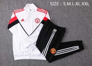 Chandal Manchester United 2022 Blanco Negro