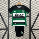 Camiseta Sporting De Lisboa Primera Equipación Niño 2024-2025