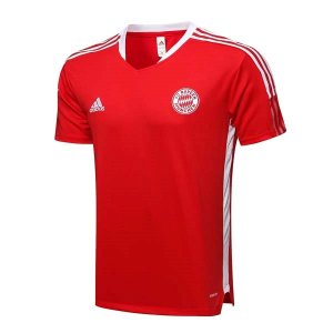 Camiseta Entrenamiento Bayern Munich Conjunto Completo 2022 Rojo Negro