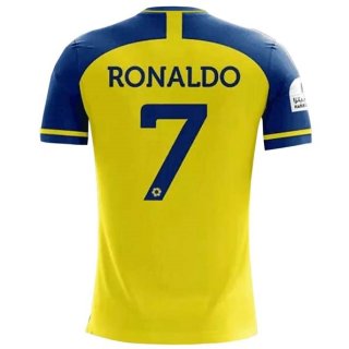 Tailandia Camiseta Al-Nassr FC Primera Equipación Ronaldo 7 2022/2023