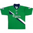 Segunda Equipación Tailandia Camiseta Liverpool Retro 1999 2000 Verde