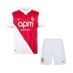 Camiseta AS Monaco Primera Equipación Niño 2025/2026 Camiseta AS Monaco Primera Equipación Niño 2025/2026
