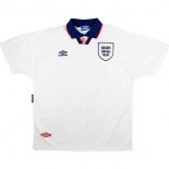 Primera Equipación Tailandia Camiseta Inglaterra Retro 1994 Blanco