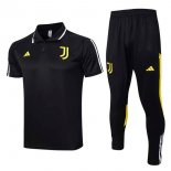 Polo Juventus Conjunto Completo 2023/2024 Negro