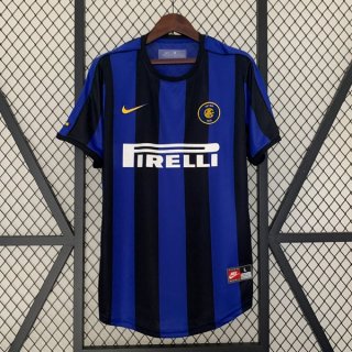 Tailandia Camiseta Inter Milan Primera Equipación Retro 1999 2000