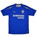 Primera Equipación Tailandia Camiseta Chelsea Retro 2005 2006 Azul