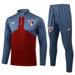 Sudadera De Training Sao Paulo 2025/2026 Rojo Gris Sudadera De Training Sao Paulo 2025/2026 Rojo Gris