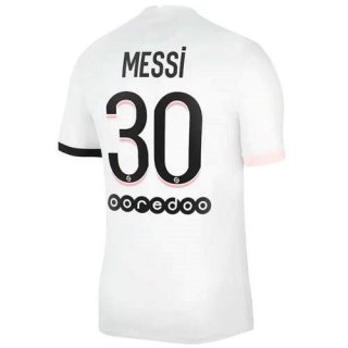 Segunda Equipación Camiseta Paris Saint Germain NO.30 Messi 2021/2022