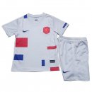 Camiseta Países Bajos Segunda Equipación Niño 2022/2023